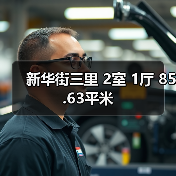 新华街三里 2室 1厅 85.63平米（图3）