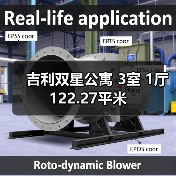 吉利双星公寓 3室 1厅 122.27平米（图3）