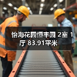 怡海花园恒丰园 2室 1厅 83.91平米（图4）