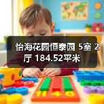 怡海花园恒泰园 5室 2厅 184.52平米（图3）