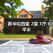 新华街四里 2室 1厅 62平米（图1）