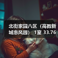 北街家园八区（高教新城惠风园） 1室 33.76平米（图2）