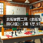 北街家园二区（北街家园C2区） 2室 1厅 97.87平米（图1）