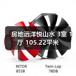 房地远洋悦山水 3室 1厅 105.22平米（图2）