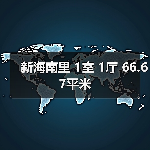新海南里 1室 1厅 66.67平米（图3）