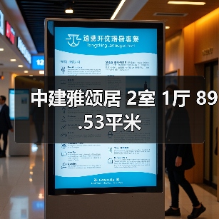 中建雅颂居 2室 1厅 89.53平米（图3）
