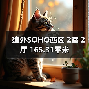 建外SOHO西区 2室 2厅 165.31平米（图4）