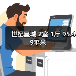 世纪星城 2室 1厅 95.49平米（图4）