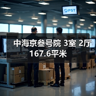 中海京叁号院 3室 2厅 167.6平米（图2）