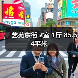 艺苑东街 2室 1厅 85.54平米（图1）