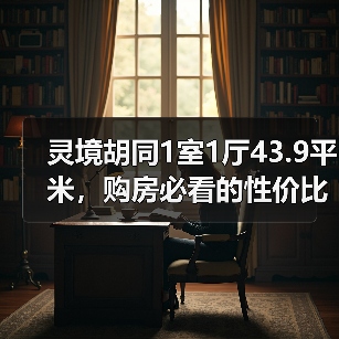 灵境胡同1室1厅43.9平米，购房必看的性价比房源（图4）