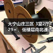 大宁山庄三区 3室2厅129㎡，低楼层南北通透购房参考（图3）