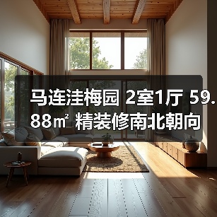 马连洼梅园 2室1厅 59.88㎡ 精装修南北朝向 高楼层 多层 房价71999元/㎡ 性价比高吗？（图3）