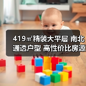 419㎡精装大平层 南北通透户型 高性价比房源（图4）