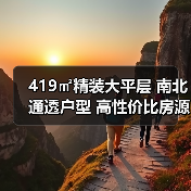 419㎡精装大平层 南北通透户型 高性价比房源（图1）