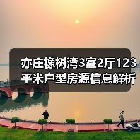 亦庄橡树湾3室2厅123平米户型房源信息解析，购房必看（图1）