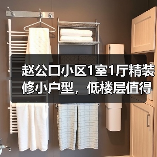 赵公口小区1室1厅精装修小户型，低楼层值得考虑？（图1）