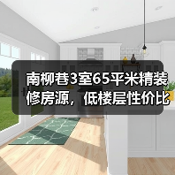 南柳巷3室65平米精装修房源，低楼层性价比高吗？（图3）
