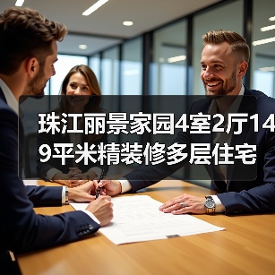 珠江丽景家园4室2厅149平米精装修多层住宅，低楼层东向户型怎么选？（图2）