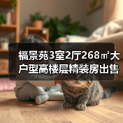 福景苑3室2厅268㎡大户型高楼层精装房出售（图3）