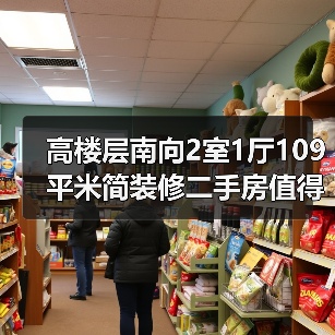 高楼层南向2室1厅109平米简装修二手房值得入手吗？