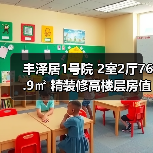 丰泽居1号院 2室2厅76.9㎡ 精装修高楼层房值得买吗（图3）