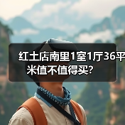 红土店南里1室1厅36平米值不值得买？（图3）
