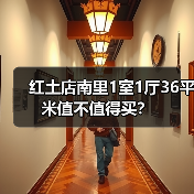 红土店南里1室1厅36平米值不值得买？（图1）