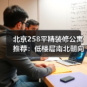 北京258平精装修公寓推荐：低楼层南北朝向值得入手吗？（图2）