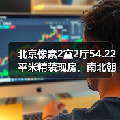 北京像素2室2厅54.22平米精装现房，南北朝向总价多少？（图2）