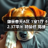 御景春天A区 1室1厅 42.37平米 精装修 高楼层 买房推荐（图4）