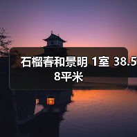 石榴春和景明 1室 38.58平米(图3) 石榴春和景明 1室 38.58平米(图3)