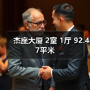 杰座大厦 2室 1厅 92.47平米（图2）