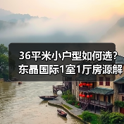 36平米小户型如何选？东晶国际1室1厅房源解析（图1）