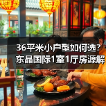 36平米小户型如何选？东晶国际1室1厅房源解析（图4）