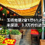 玉桥南里2室1厅61.2平米房源,3.3万均价适合刚需购房者?(图2) 玉桥南里2室1厅61.2平米房源,3.3万均价适合刚需购房者?(图2)
