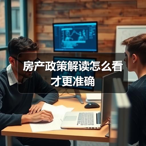 房产政策解读怎么看才更准确(图3) 房产政策解读怎么看才更准确