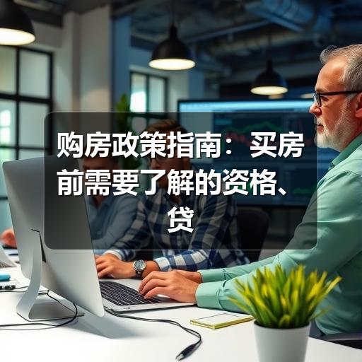 购房政策指南:买房前需要了解的资格、贷款与交易要点(图1) 购房政策指南:买房前需要了解的资格、贷款与交易要点