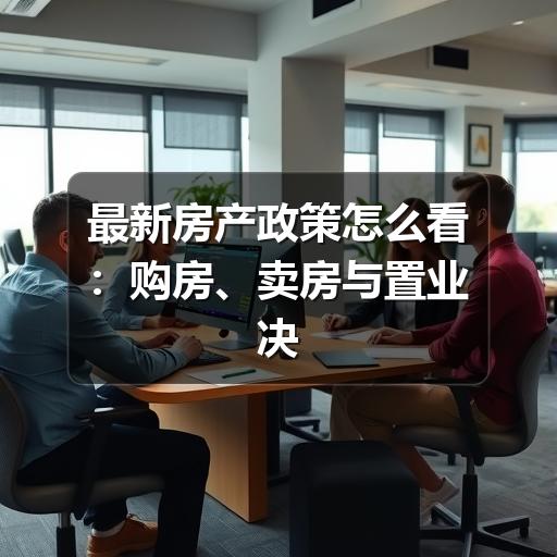 最新房产政策怎么看:购房、卖房与置业决策要点(图3) 最新房产政策怎么看:购房、卖房与置业决策要点