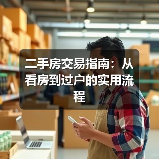 二手房交易指南:从看房到过户的实用流程与避坑要点(图1) 二手房交易指南:从看房到过户的实用流程与避坑要点