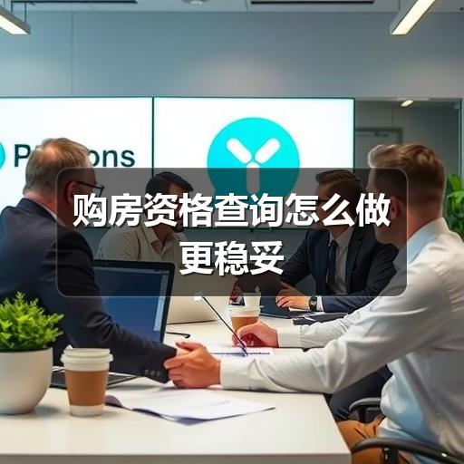 购房资格查询怎么做更稳妥(图1) 购房资格查询怎么做更稳妥