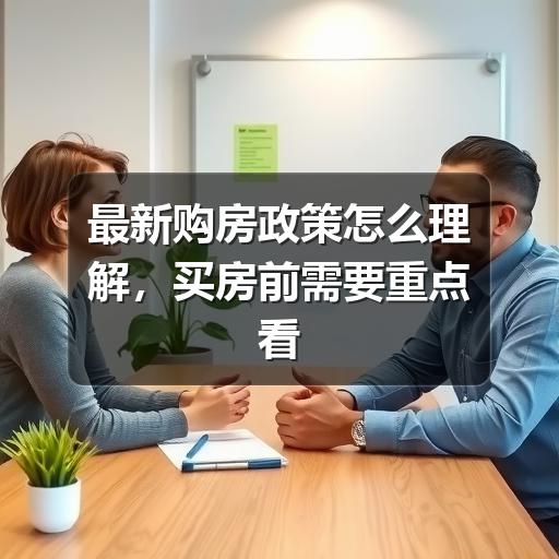 最新购房政策怎么理解,买房前需要重点看哪些内容(图3) 最新购房政策怎么理解,买房前需要重点看哪些内容