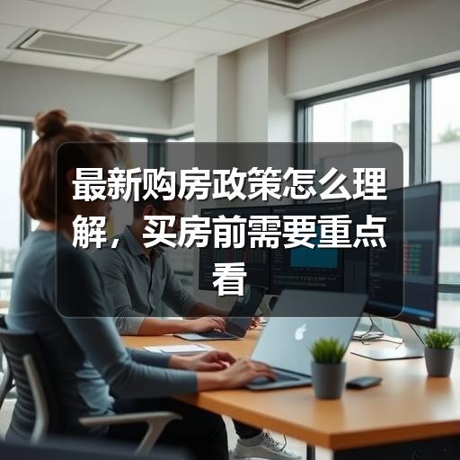 最新购房政策怎么理解,买房前需要重点看哪些内容(图1) 最新购房政策怎么理解,买房前需要重点看哪些内容
