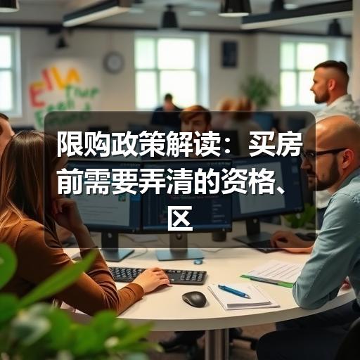 限购政策解读:买房前需要弄清的资格、区域与操作要点(图2) 限购政策解读:买房前需要弄清的资格、区域与操作要点