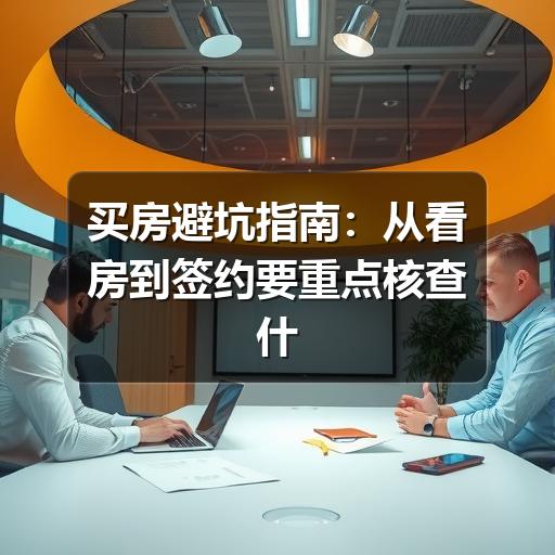 买房避坑指南:从看房到签约要重点核查什么(图1) 买房避坑指南:从看房到签约要重点核查什么