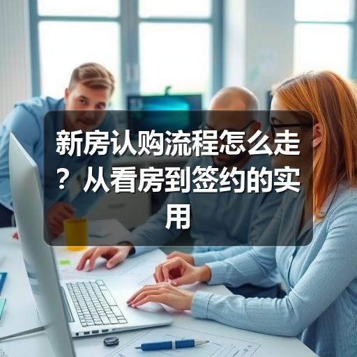 新房认购流程怎么走?从看房到签约的实用指南(图1) 新房认购流程怎么走?从看房到签约的实用指南