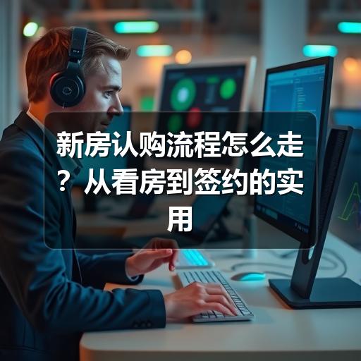 新房认购流程怎么走?从看房到签约的实用指南(图2) 新房认购流程怎么走?从看房到签约的实用指南