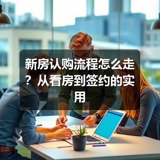 新房认购流程怎么走?从看房到签约的实用指南(图3) 新房认购流程怎么走?从看房到签约的实用指南