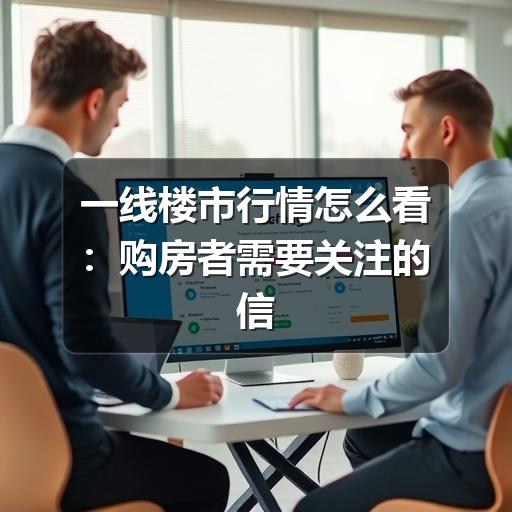 一线楼市行情怎么看:购房者需要关注的信号与判断方法(图2) 一线楼市行情怎么看:购房者需要关注的信号与判断方法