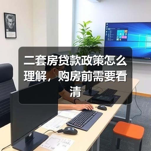 二套房贷款政策怎么理解,购房前需要看清哪些条件(图1) 二套房贷款政策怎么理解,购房前需要看清哪些条件